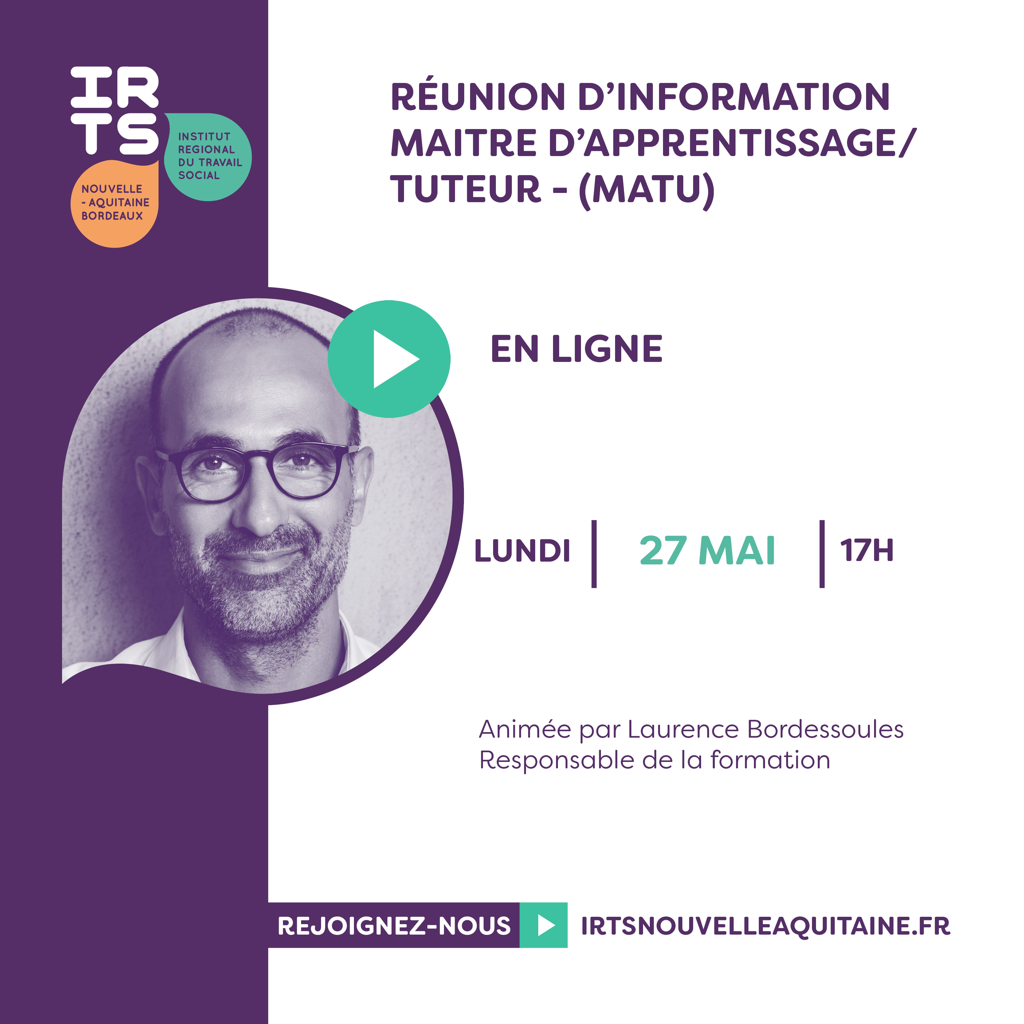 post reunion info en ligne MATU 270524